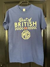 Gildan Best Of British MG Blue T-Shirt Size Small 