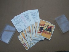Set Of Vintage Playing Cards Spanish Matador Bullfighting. From Savir Barcelona