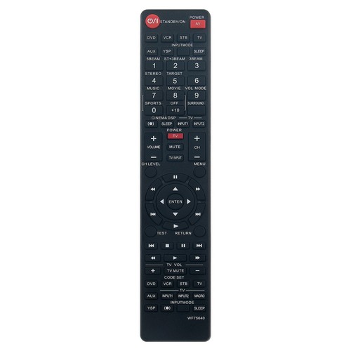 Wf75640 remote control replace - wf75640,