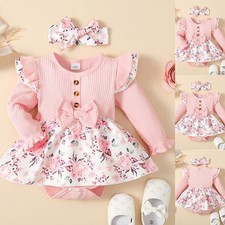 Girls Newborn Baby Ribbed