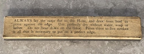 Vintage natural sharpening - vintage,