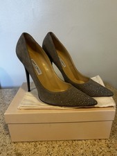 Jimmy Choo Anouk Grey Suede