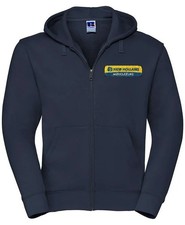 New Holland Full Zip Hoodie- Embroidered- XS to 5XL