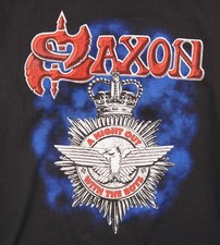 New rare 2006 Saxon Band Black