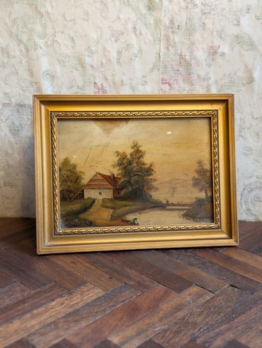 Antique rural cottage - antique,