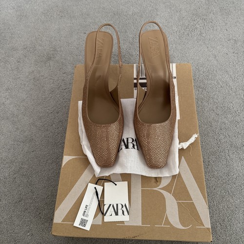 New zara gold crystal - new,