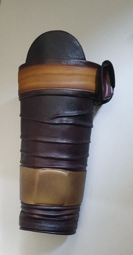 The mandalorian leather left - the,