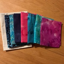 Batik Quilting Fabric Off cuts