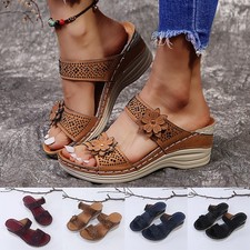 Womens wedge heel sandals - womens,