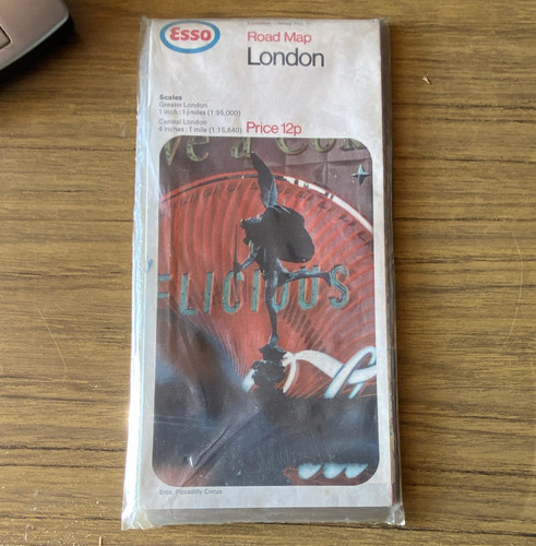 Vintage 1970 esso london - 1970’s,