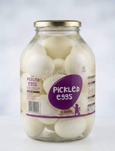 Drivers pickled eggs 25kg - pickled, 2.25kg