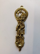 1 x Dicky Dickinson Door Knocker  - Solid Brass 170mm
