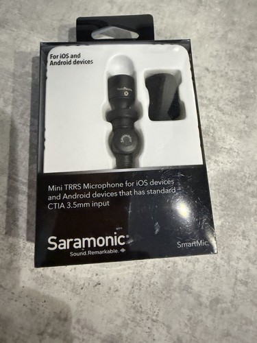 Sarmonic mini trrs microphone - sarmonic,
