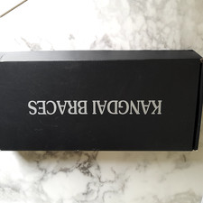 Kangdai Mens Black Braces with