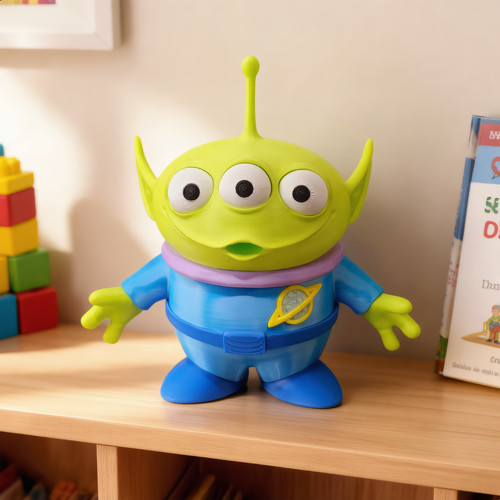 Toy story style - toy, alien