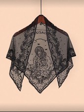 Lace Chapel Veil Scarf Mantilla Veil Catholic Church Veil Lace Head Cover