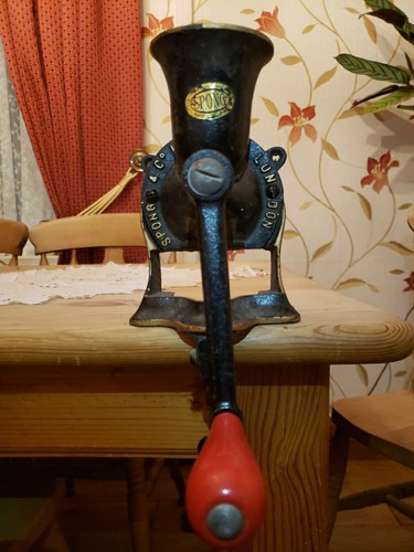 Vintage sponge cast - sponge, iron