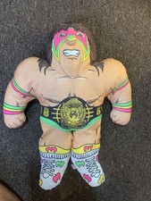 Vintage Tonka The Ultimate Warrior WWF Wrestling Buddy Plush 1990 - Free Postage