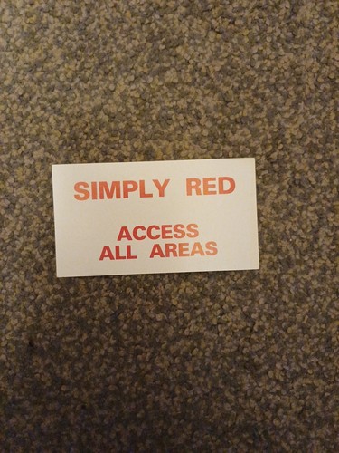 Backstage passes - backstage,