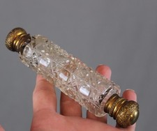 19th century cut glass double - 19th,
