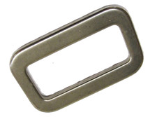 30mm STAINLESS STEEL MARINE RECTANGULAR WEBBING SLIDE webbing boat yacht trailer