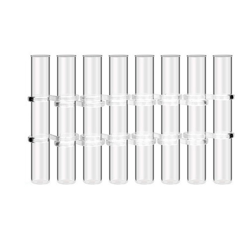 Hinged flower vase clear - hinged,