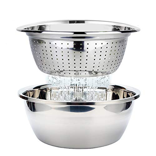 Colander stainless steel - stainless,