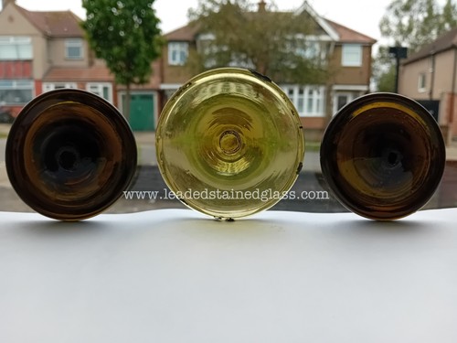 Three roundels for leaded - for, a