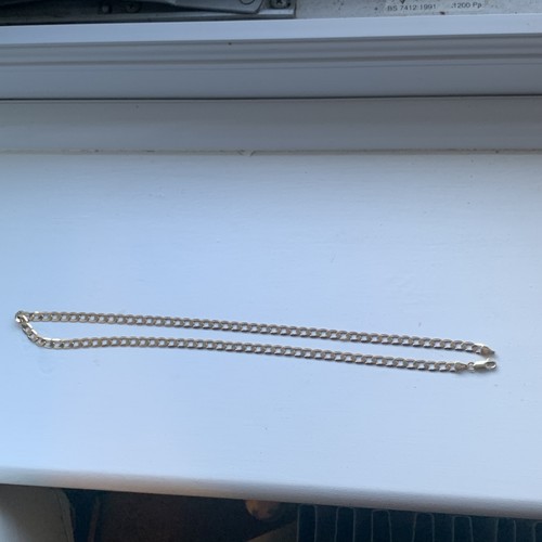 9ct gold chain necklace 35 - 9ct,
