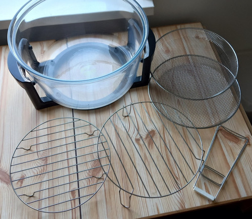 Daewoo 17l air fryer glass - daewoo,