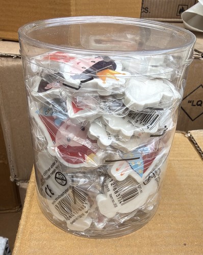 Joblot 576 princess erasers - princess,