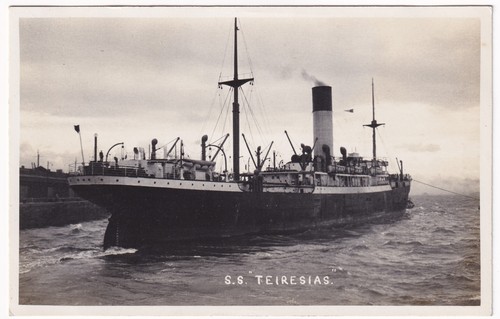 Blue funnel line teiresias - line, ss