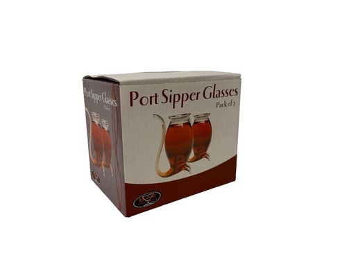 Port sipper glasses - pack, of