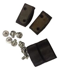 LAMBRETTA FORK BUFFERS BOLT IN TYPE LI, SX, TV WITH FLANGE BOLTS X 4