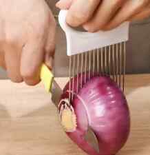 High Quality Stainless Steel Onion Slicer Vegetable Holder Cutter Kitchen Tools