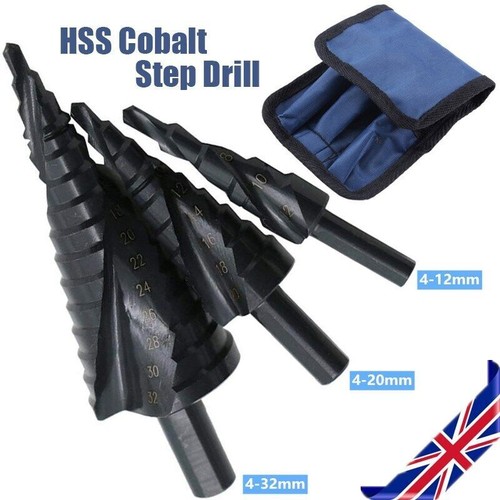 3pcs set 32mm - 4-32mm, hss