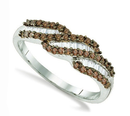 Chocolate brown white - &,