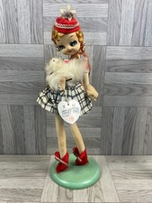 Vintage Pose Doll On Stand