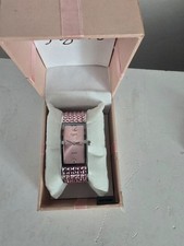 figaro ladies watch pink