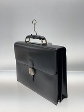 dunhill briefcase leather