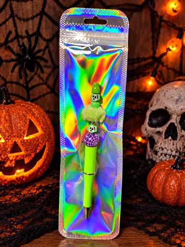 Green novelty ballpoint pen - green,