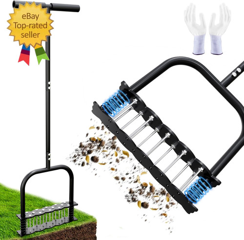 Lawn aerator - aerator, -aerator