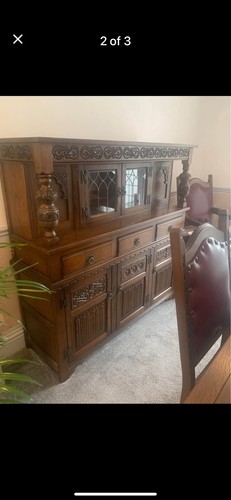 Old charm sideboard tudor - old,