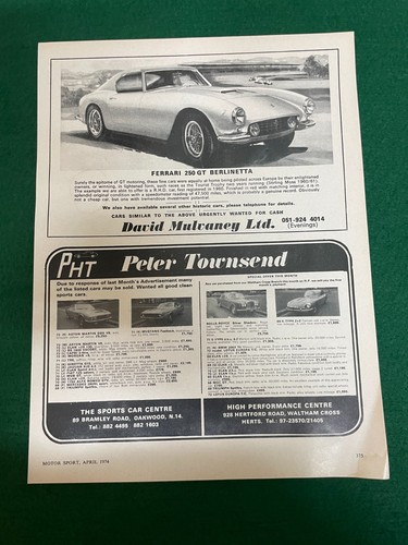 Ferrari 250 berlinetta - 250, gt
