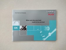 💯ORIGINAL AUDI SERVICE BOOK