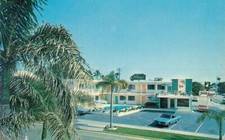 Downtown Sarasota, Travelodge, Route 41, Florida - Posted 1969