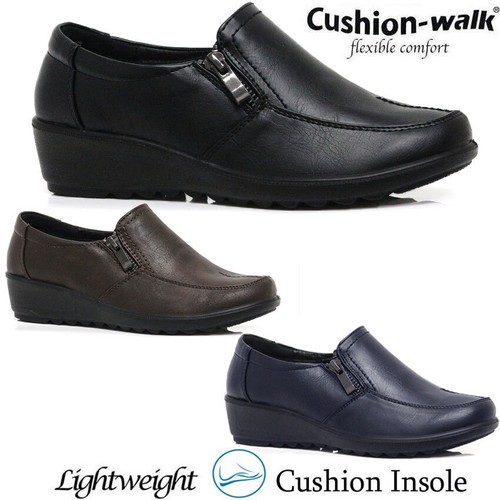 Ladies zip fastening cushioned - ladies,