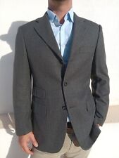 Loro Piana Merino Wool Fabric Jacket Size 38 UK Zealander Grey ILCLAN RRP £750