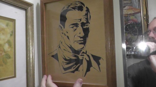Wood loss portrait framed art - loss,
