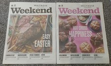 2x Waitrose Weekend Newspapers